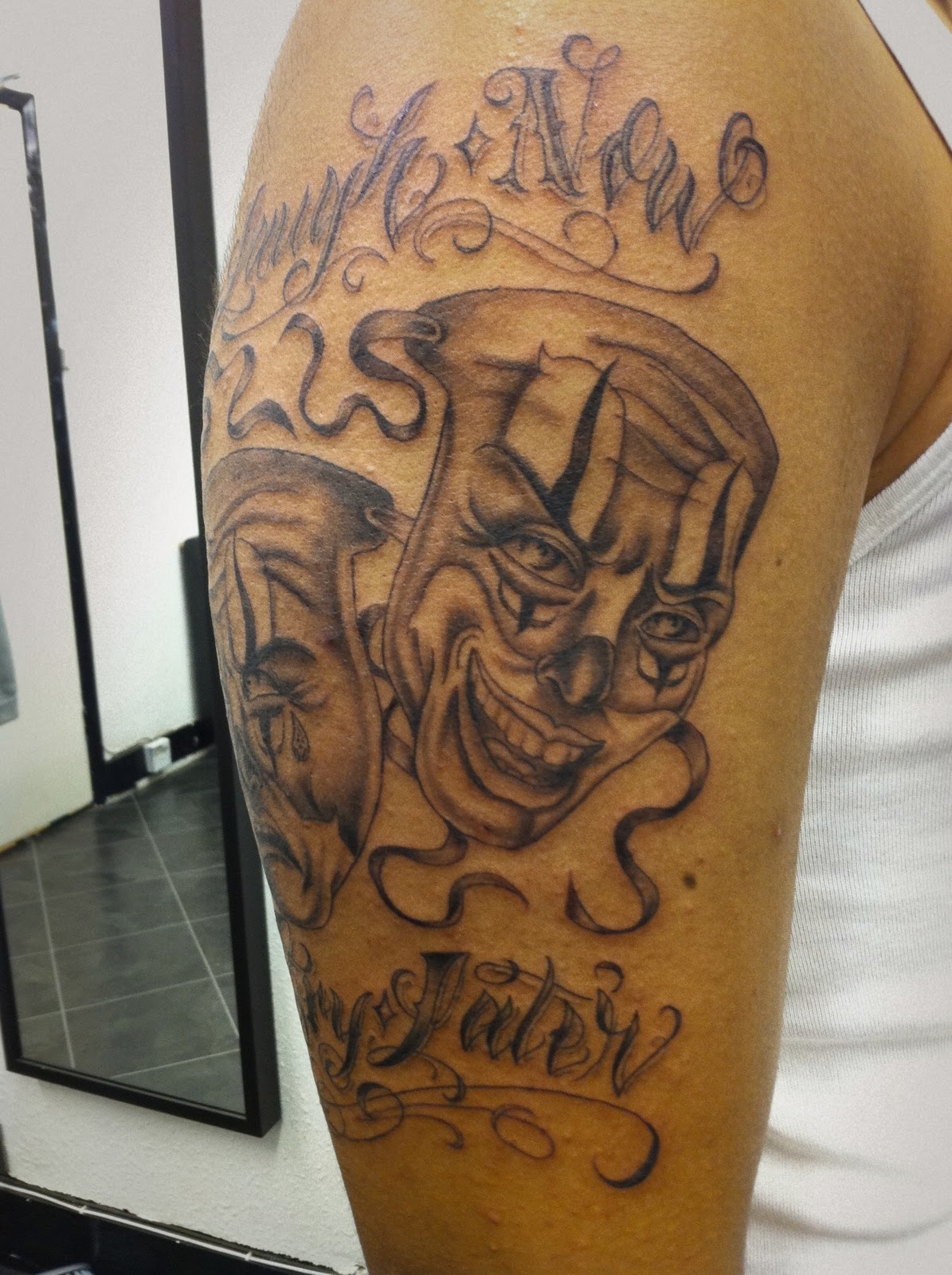 Smile Now Cry Later Tattoos