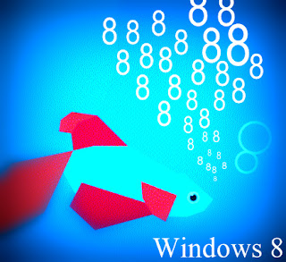 windows 8 fish