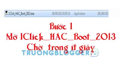 Hướng dẫn tạo USB Hac Boot 2013 thành công 100%