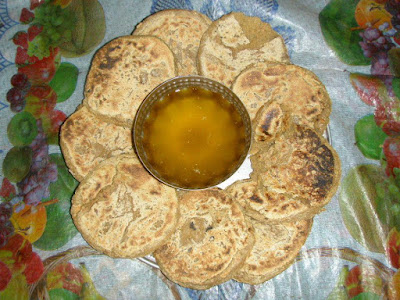 Balti sweet resabkhor with organic apricot oil