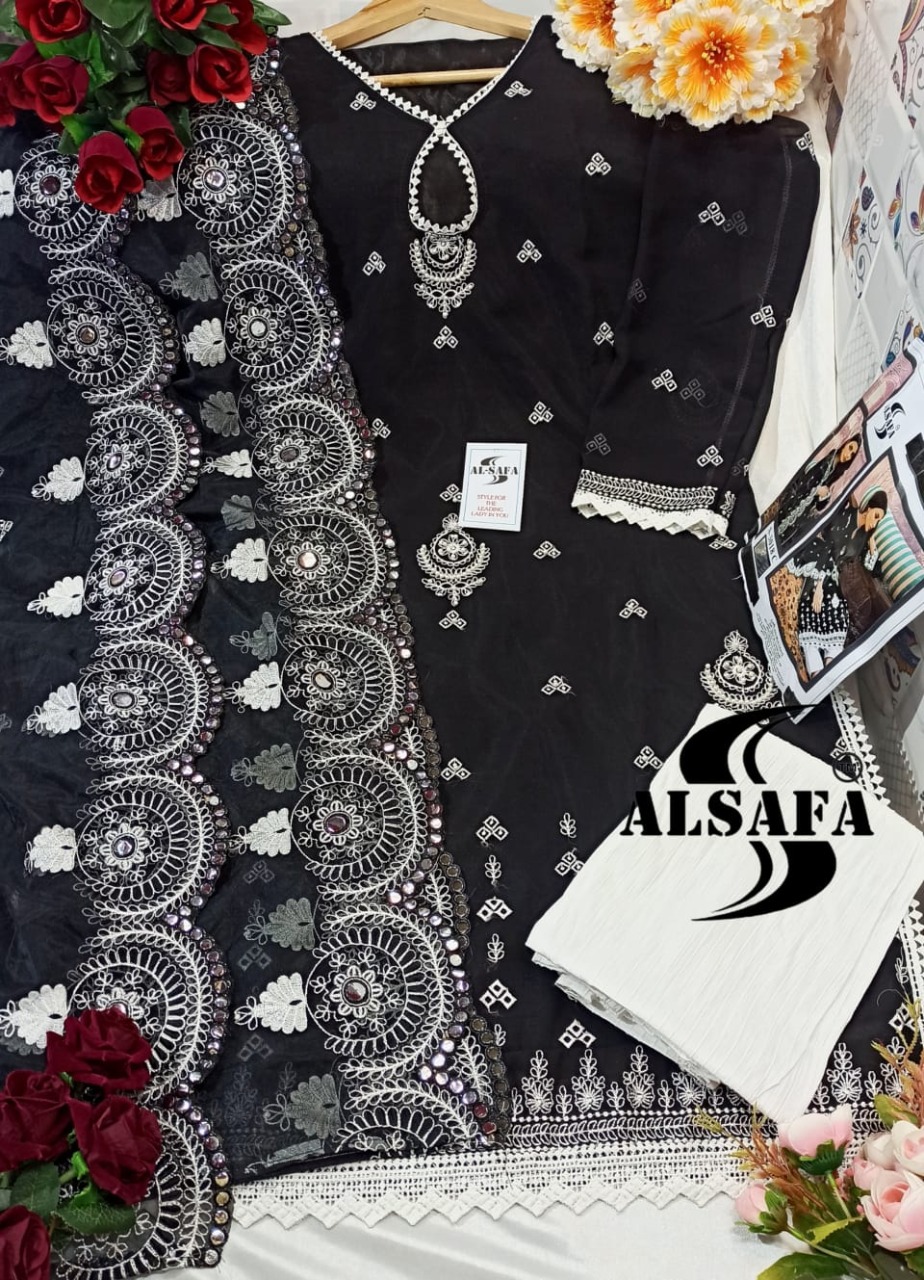 S 3018 Al Safa Readymade Pant Style Suits Manufacturer Wholesaler