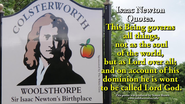 Sir Isaac Newton Quotes on GOD.