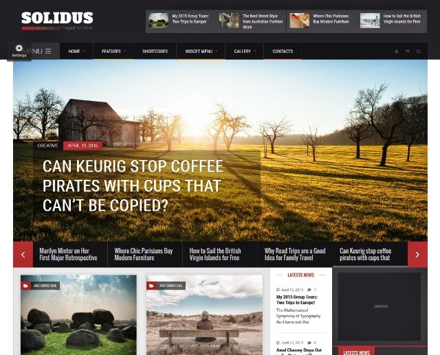 Solidus - Clean Magazine Theme