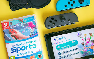 Console Nintendo Switch et jeu Nintendo Switch Sports