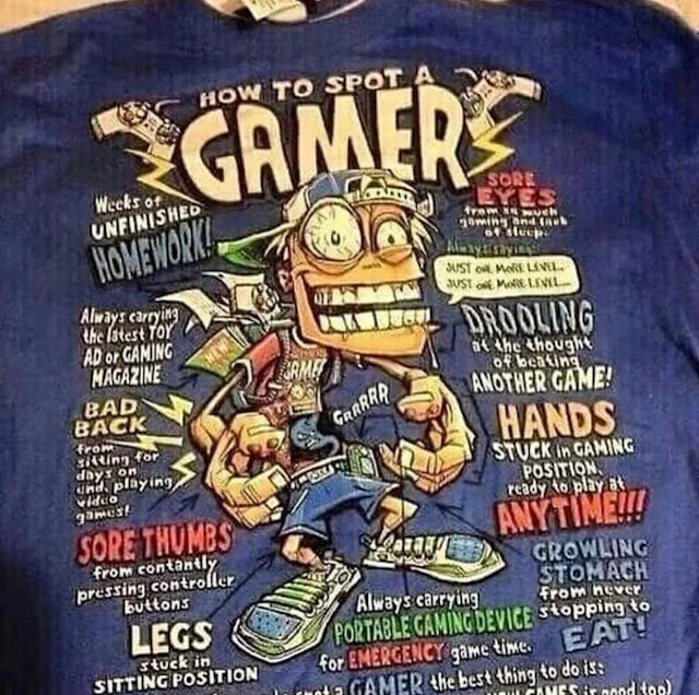 how to spot a gamer shirt
