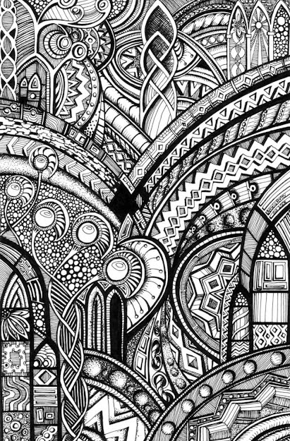 Sketch Cool Trippy Coloring Pages Picture   Free Image Trippy Coloring  Pages For Adult Coloring Activity