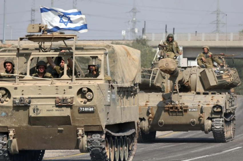 O Exército israelense segue com sua ofensiva contra o grupo terrorista Hamas | Foto: EFE/ Atef Safadi