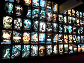 Harry Potter ArcLight poster wall