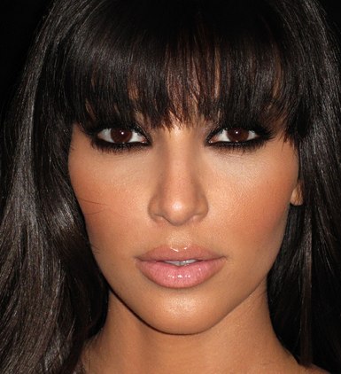 kim kardashian makeup storage. Smoky eyes à la Kim Kardashian