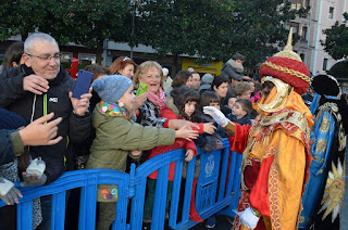 Recibimiento a los Reyes Magos en Barakaldo