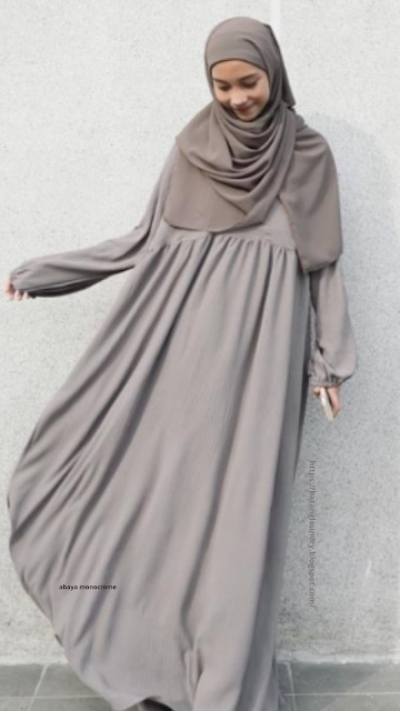 abaya monochrome