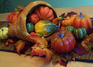 decorative centerpiece for thanksgiving