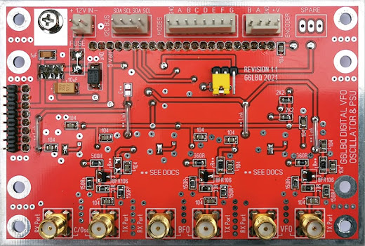 G6LBQ STM32 SI5351 Oscillator PCB Bottom