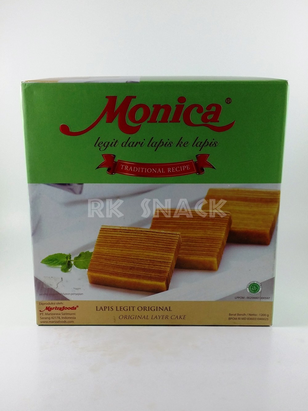 Kek Lapis Monica Asli