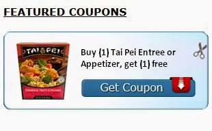 Image: Buy (1) Tai Pei Entree or Appetizer, get (1) free