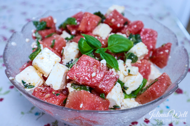 Wassermelonen Feta Salat