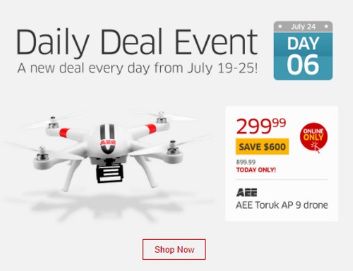 The Source Daily Deal AEE Toruk AP 9 Drone