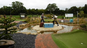 Photo of Mr Mulligan's Pirate Golf course at the Abbey Hill Golf Centre in Milton Keynes, Buckinghamshire
