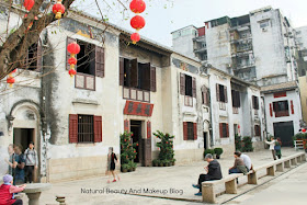 The typical chinese style house of Mandarin's, at Lilau Sqaure, Macau