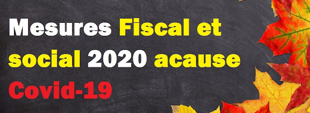 changement dépôt laisse 2019-mesures social et fiscal cause covid-19