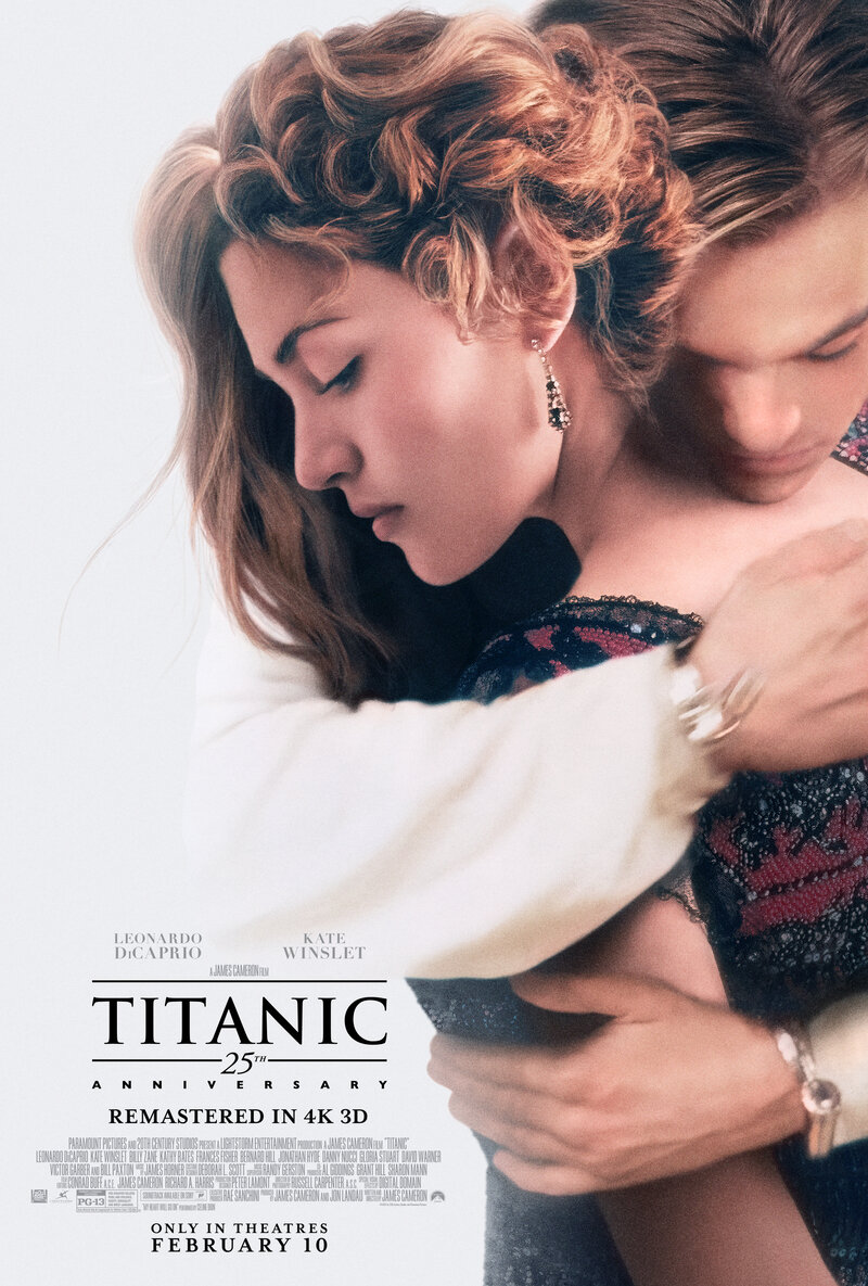 TITANIC 25th anniversary poster