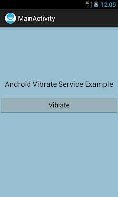 Android Vibrate