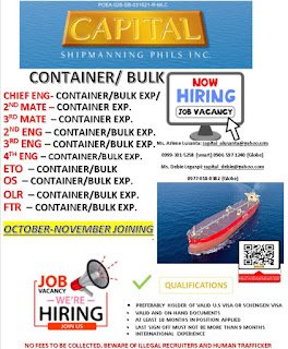 container ship job