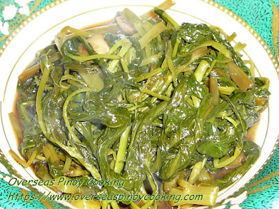 Adobong Kangkong Recipe