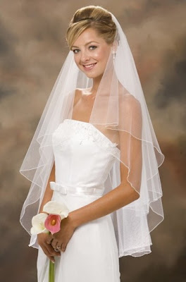 white lace wedding-veils