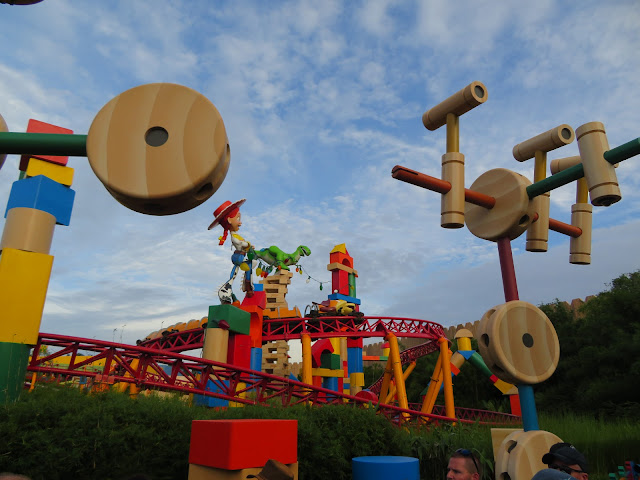 Slinky Dog Dash Jessie and Rex Toy Story Land Disney's Hollywood Studios