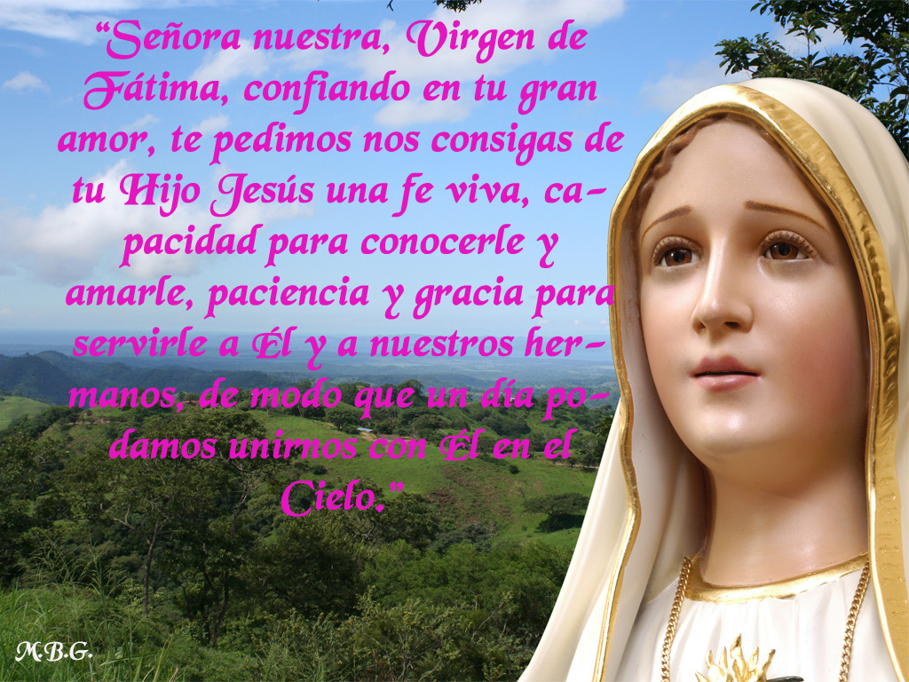 Santuario Virgen del Carmen: Ntra. Sra. de FATIMA