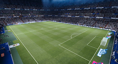 PES 2020 Stadium Santiago Bernabeu with Frostbite Pitch