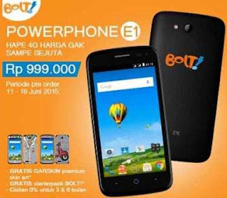 Harga dan Spesifikasi Bolt PowerPhone E1