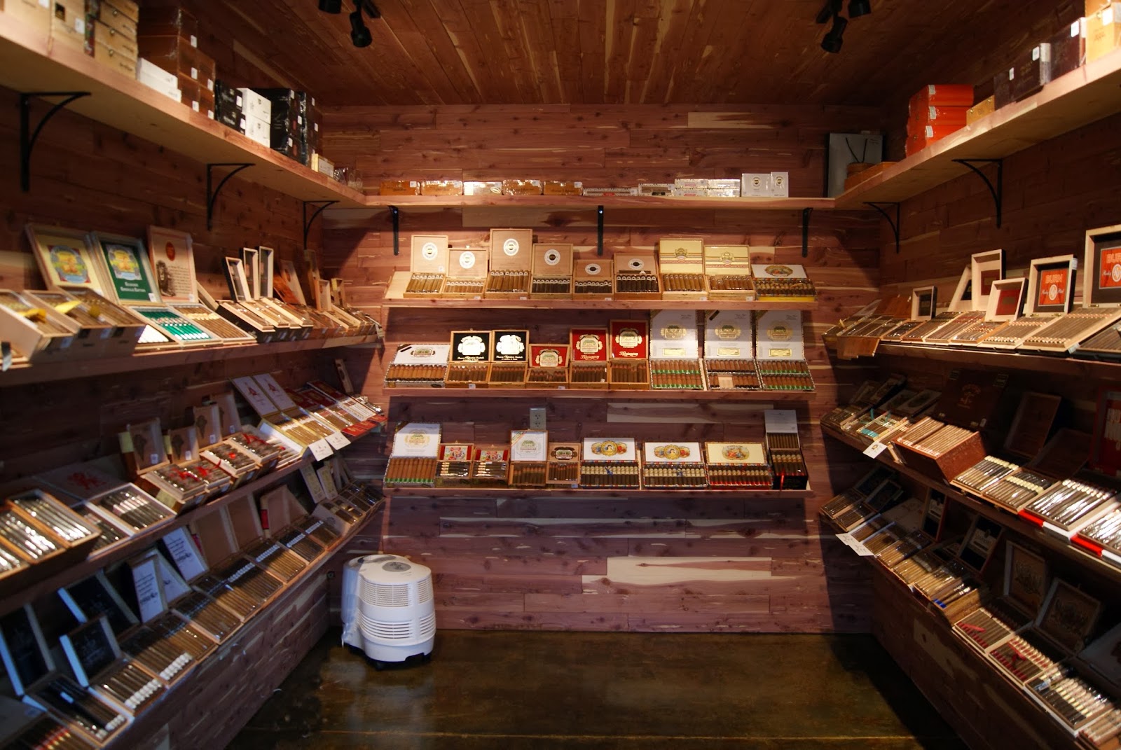 walk-in cigar humidor