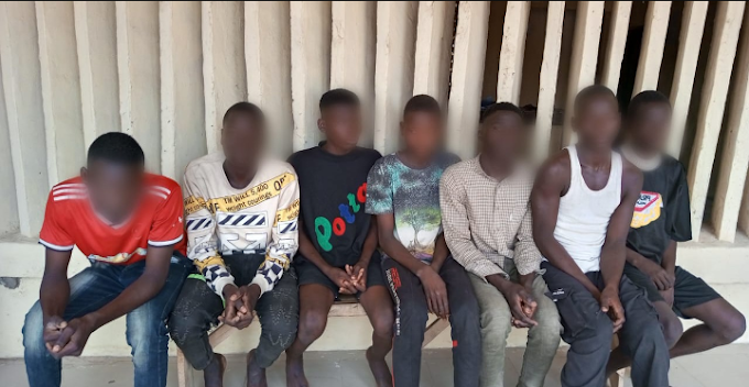 POLICE ARREST 7 FOR GANG RAPING 15 YR OLD GIRL IN ADAMAWA