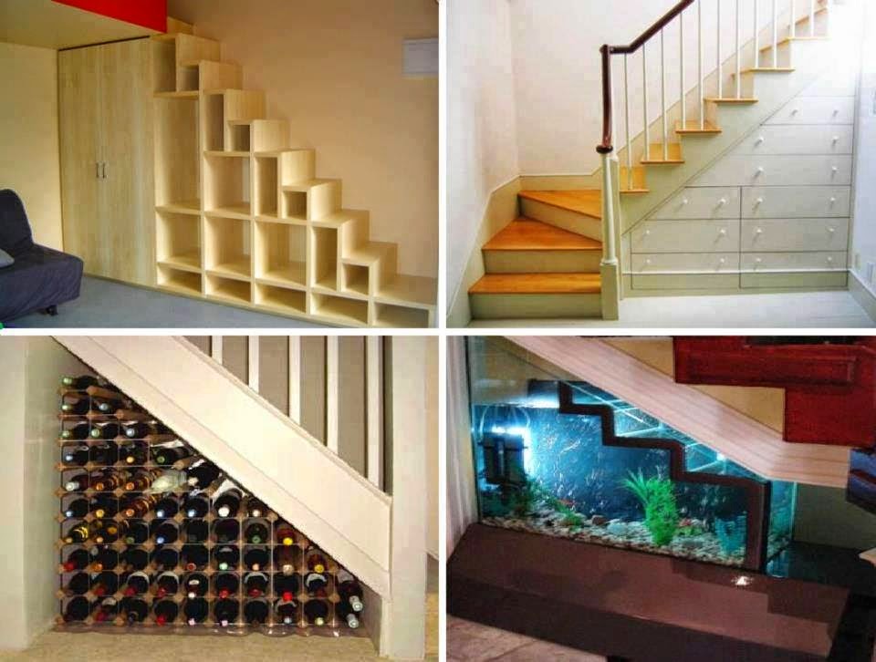 Amazing Creativity: The space underneath stairs is often 