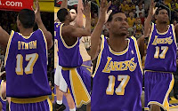 NBA2K12 Los Angeles Lakers And Retro Jersey V.2 with Crowd Fixed