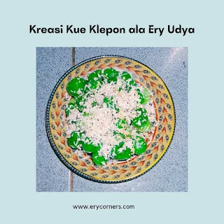 Kue klepon ala Ery Udya