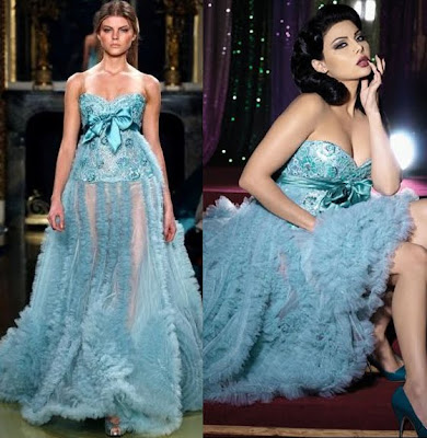 From Runway To Photoshoot Haifa Wehbe in Zuhair Murad