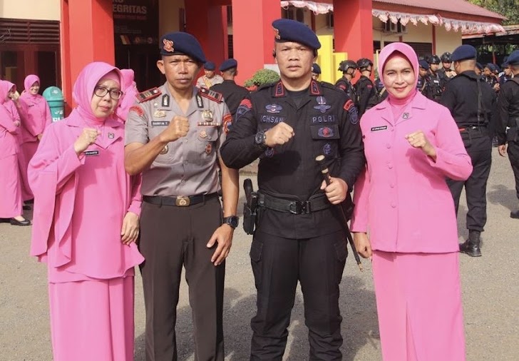 INILAH, Pesan Komandan Brimob Bone Bagi Personel Yang Mutasi ke Dinas Umum