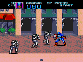 Captain America and the Avengers SEGA