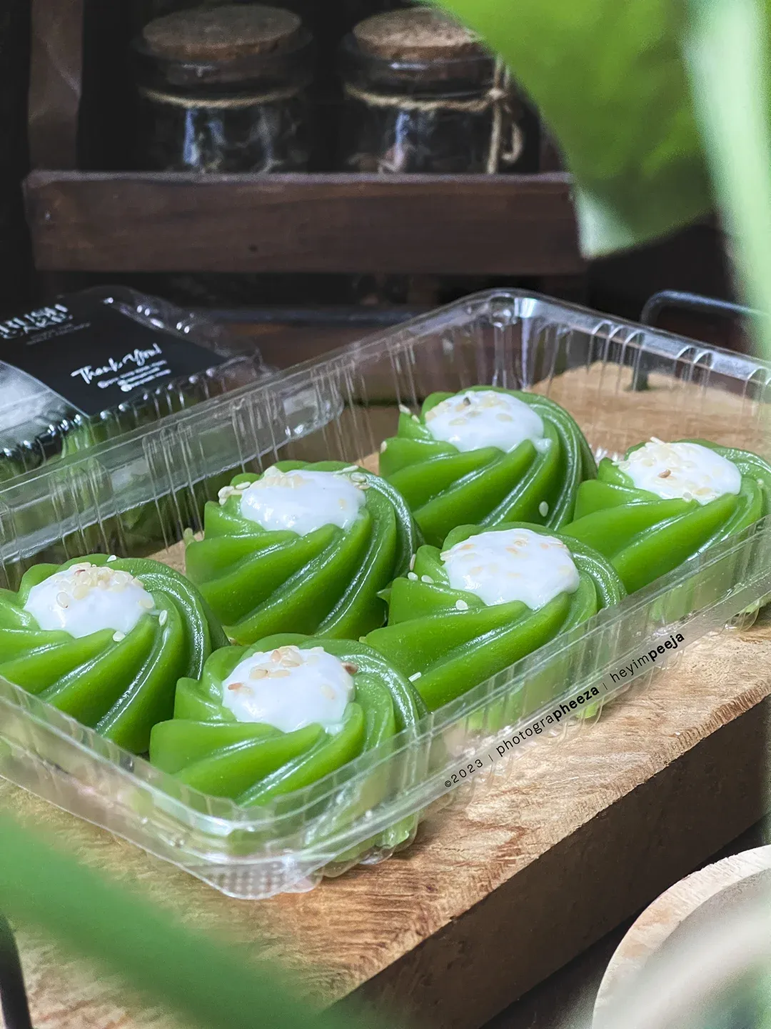 Kuih Kaswi Pandan Santan