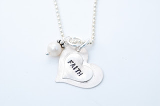 Heart to Heart...Personalized Charm Necklace. Something About Silver