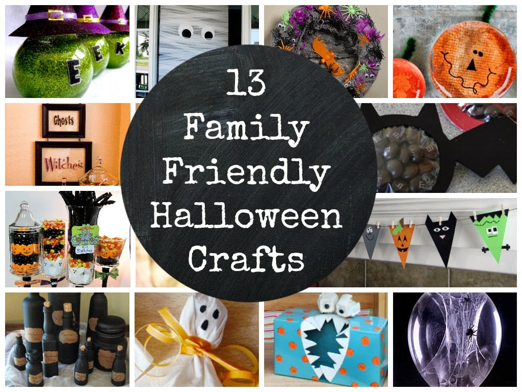 Spark of Chatter: 13 Family Friendly Halloween Crafts