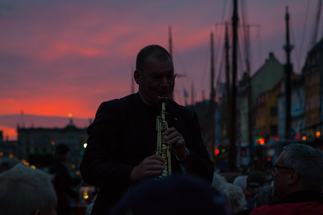 Crociera sui canali di Copenhagen-Tramonto