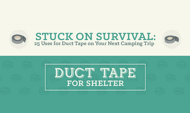 Stuck on Survival 25 Uses for Duct Tape on Your Next Camping Trip