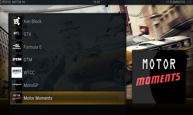 MOTOR 99 Version 1.1 KODI