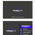 Grey and Dark blue business card PSD editable Files