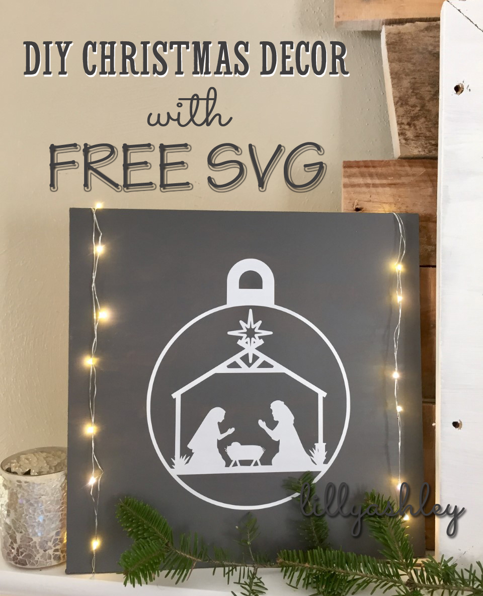 Download Make it Create by LillyAshley...Freebie Downloads: Free Nativity SVG