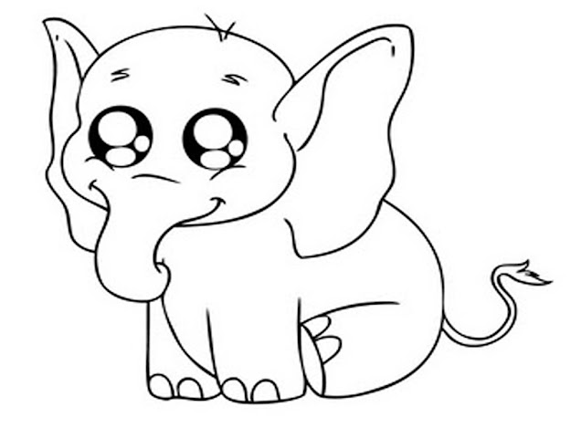 Elephants Coloring Pages Realistic Realistic Coloring Pages